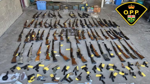 OPP Uncovers Massive Weapons and Drug Cache